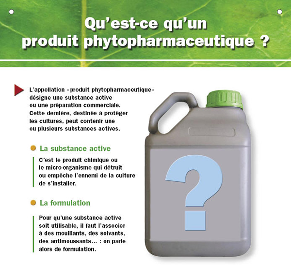 Produits phytopharmaceutiques  Protection des cultures  Substance